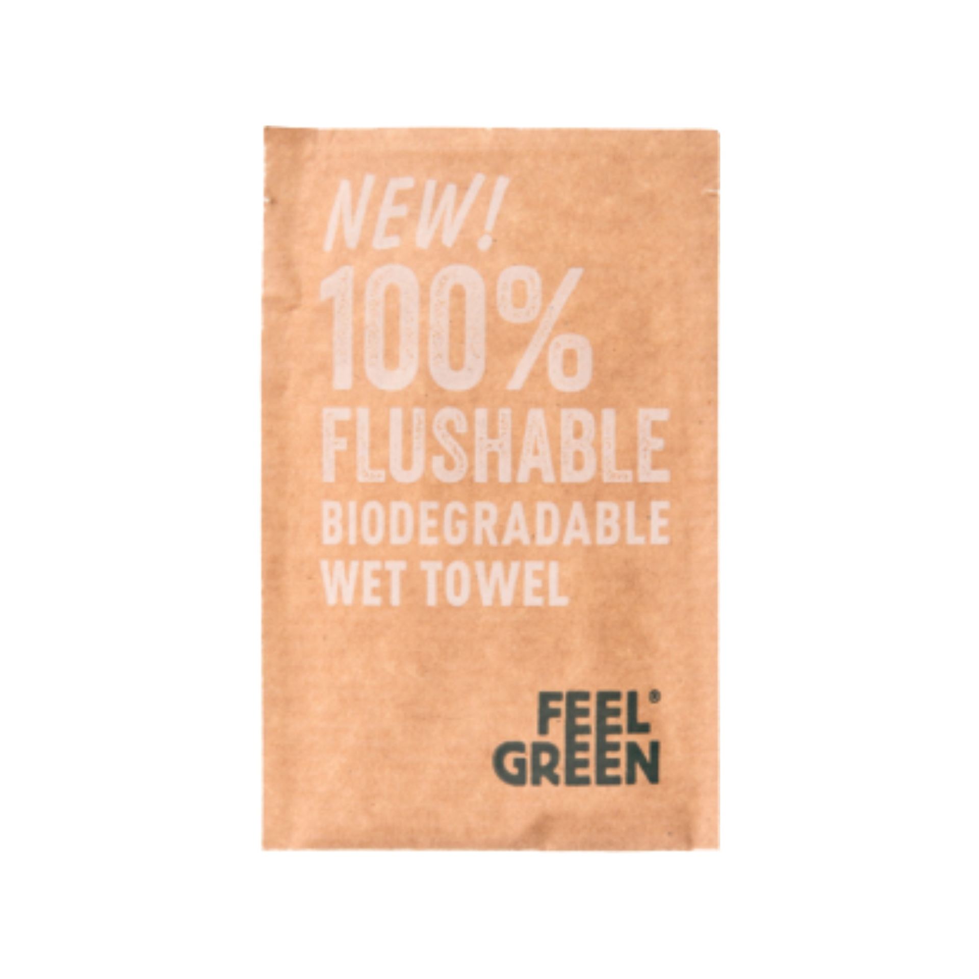 Biodegradable Compostable Flushable Hotel Restaurant Wet Naps with Logo
